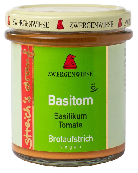 streich&#039;s drauf BASITOM Brotaufstrich (160g)