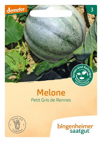 Melone Petit Gris de Rennes (Bio-Saatgut)