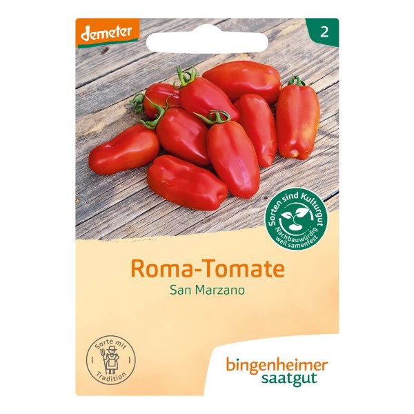 Roma Tomate San Marzano (Bio-Saatgut)