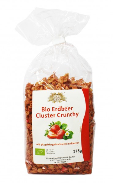 Bio Erdbeer Cluster Crunchy
