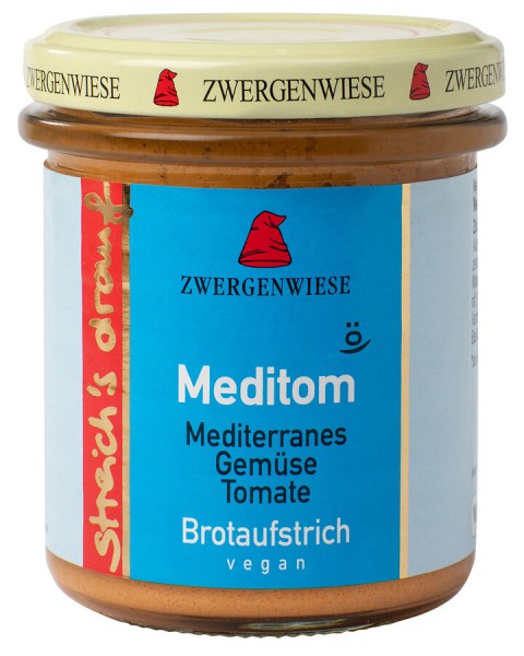 streich&#039;s drauf MEDITOM Brotaufstrich (160g)
