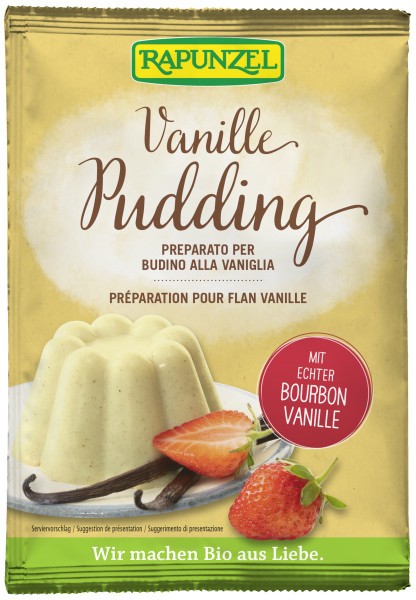 Bio Bourbon Vanille Pudding Puluver (40g)