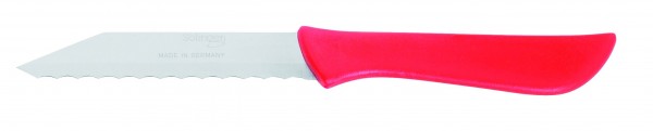 Messer Brötchenmesser WELLE (Rot)