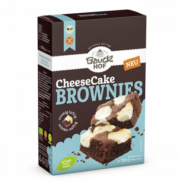 Bio Backmischung Cheescake Brownies (350g)
