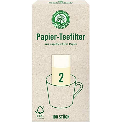 Papier Teefilter Gr. 2 (100Stück)