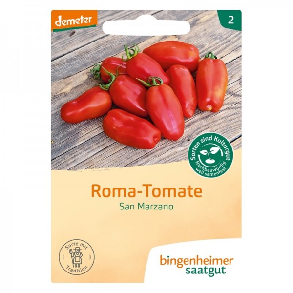 Roma Tomate San Marzano (Bio Saatgut)