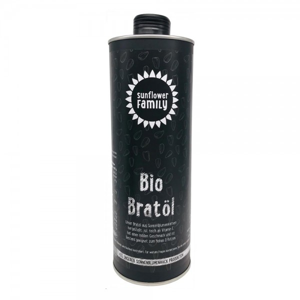 Bio Bratöl Sonnenblumenöl (1L)