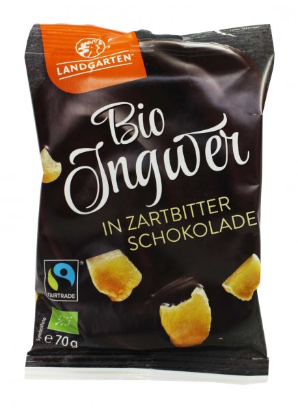 Bio Ingwer in Zartbitter-Schokolade (70g)