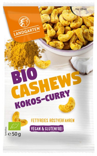 Bio Cashews Kokos-Curry (50g)