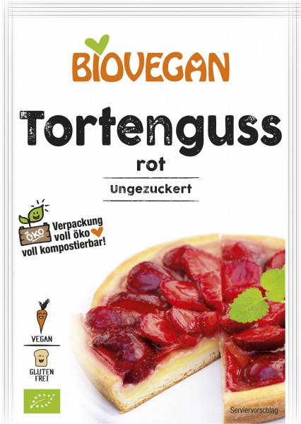 Bio Tortenguss rot (2x6g)